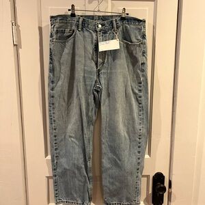 Levi's 550 Vintage Light Blue Relaxed Fit Jeans